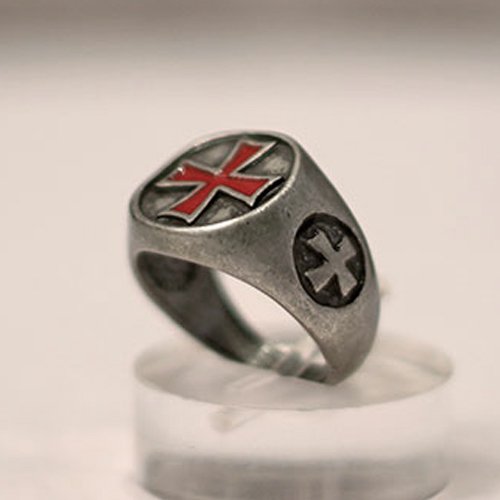 Iron Cross Ring Red Iron Cross Nazi Ring NSVendor
